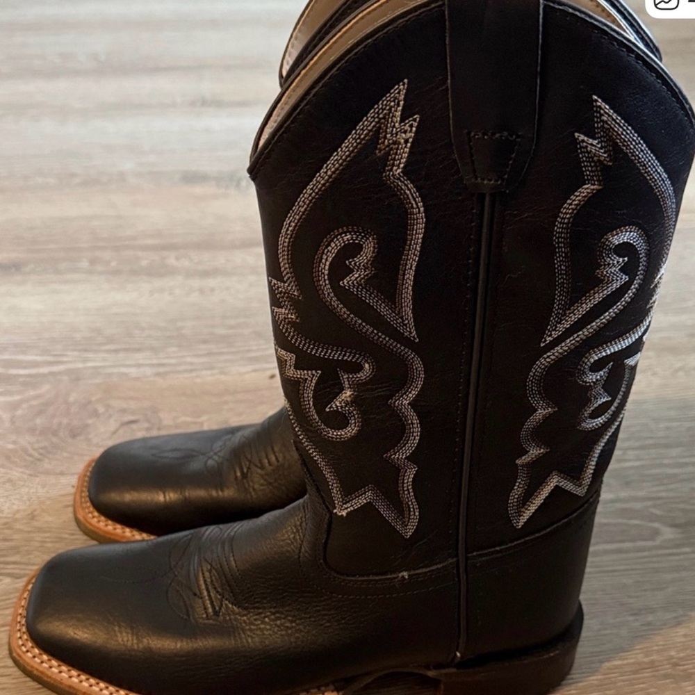 Black Western Boots - Picture 2 of 4